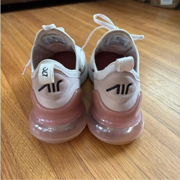 Nike Women’s Air Max 270 - Light Pink and White - Picture 3 of 4